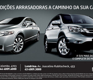 10 Col X 11 Cm Honda Diario — Honda Caiuás — Inove Comunicação Integrada Londrina