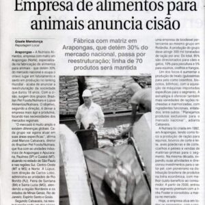 Folha De Londrina — Assessoria de Imprensa  Brazilian Pet Foods — Inove Comunicação Integrada Londrina