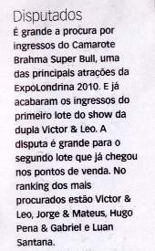 JL Ana Marta 18 03 — Assessoria de Imprensa Brahma — Inove Comunicação Integrada Londrina