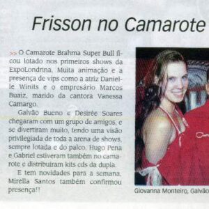 JL Ana Marta — Assessoria de Imprensa Brahma — Inove Comunicação Integrada Londrina