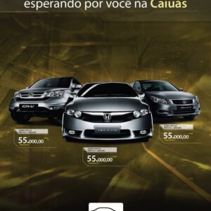 Tabloide 2 Frente — Honda Caiuás — Inove Comunicação Integrada Londrina