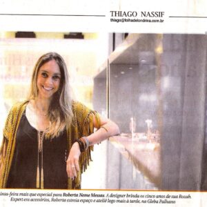 Folha 1405  Thiago — Assessoria de Imprensa Rozah — Inove Comunicação Integrada Londrina