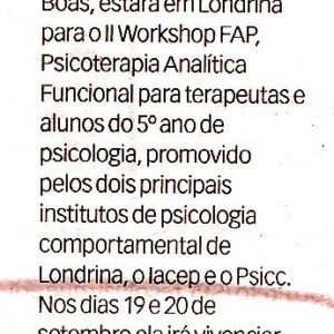 Clipping 2508 JL — Assessoria de Imprensa IACEP — Inove Comunicação Integrada Londrina