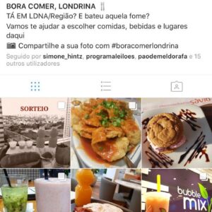 Image20 — Assessoria de Imprensa Bubble Mix Tea, publicação Instagram BORA COMER LONDRINA — Inove Comunicação Integrada Londrina